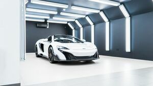 675LT Spider Silica White