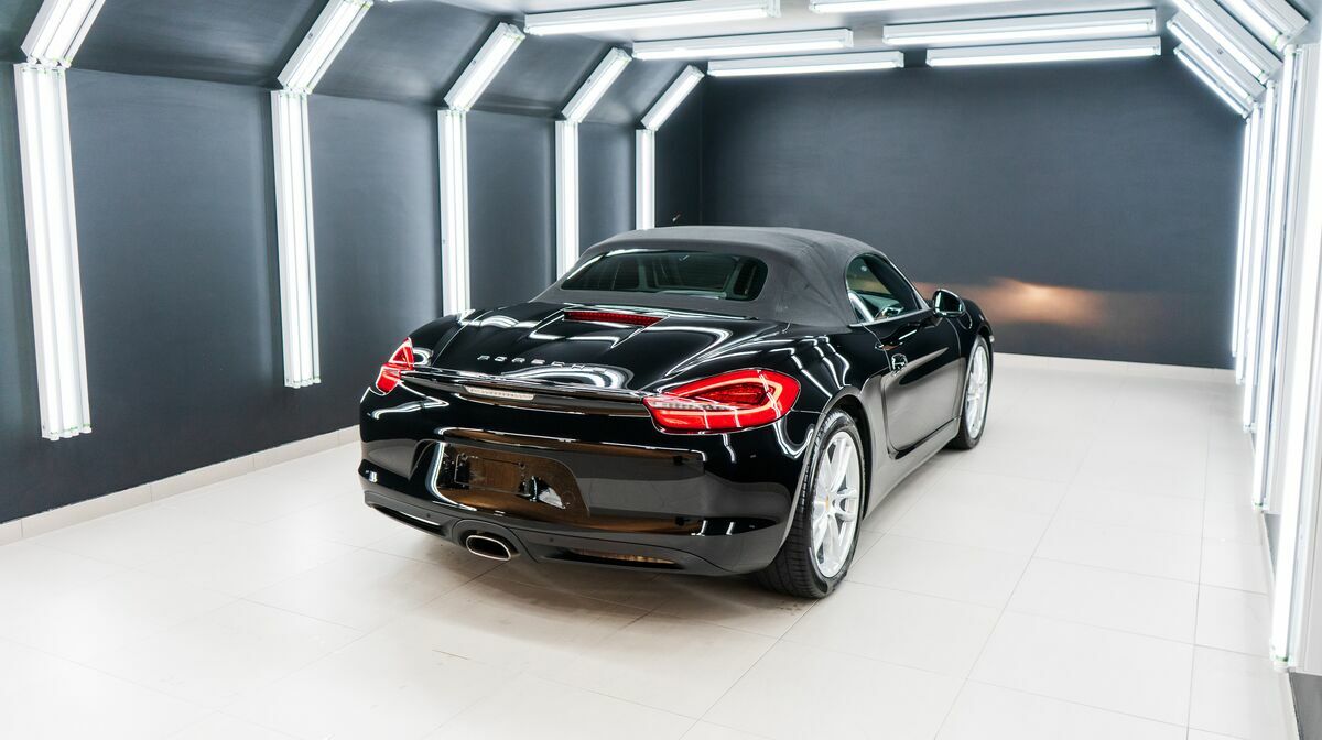 718 Boxster Spyder Black