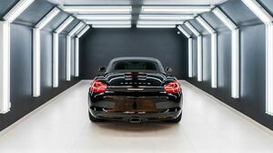 718 Boxster Spyder Black