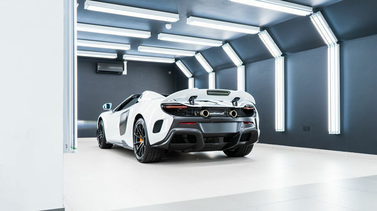 675LT Spider Silica White