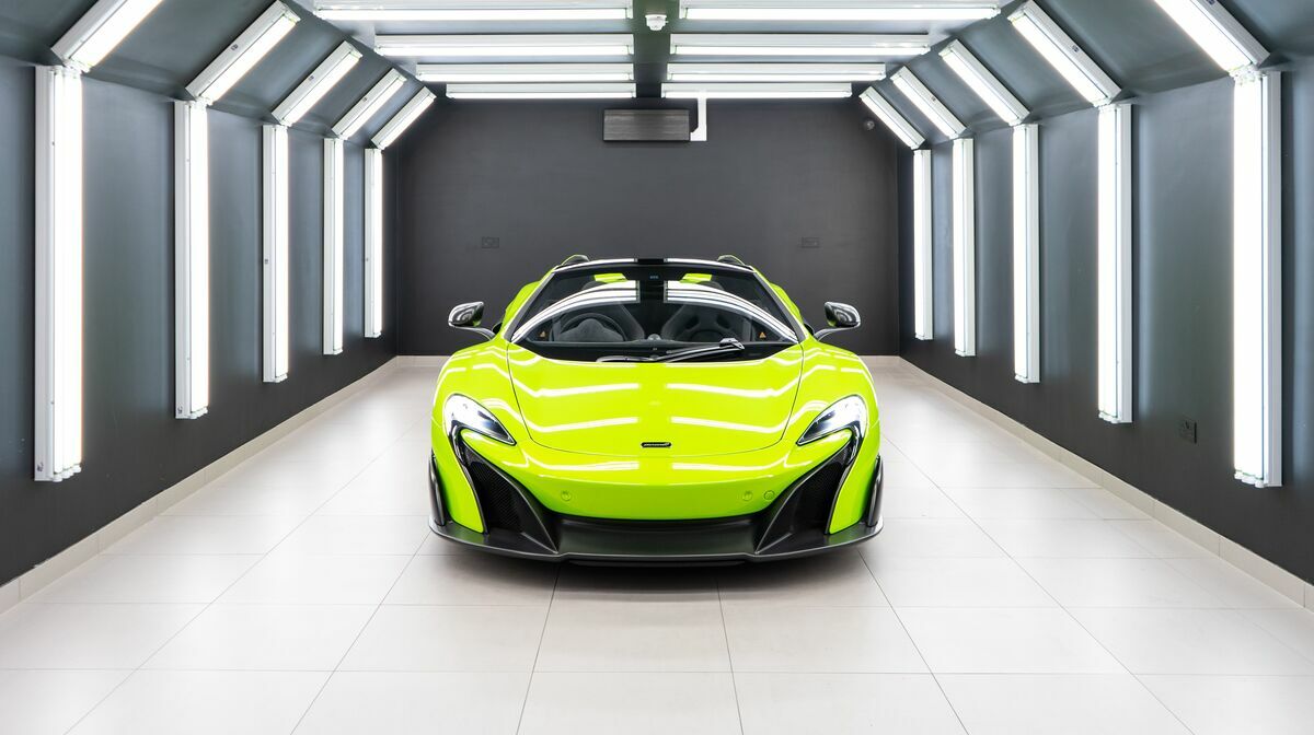 675LT Spider Napier Green