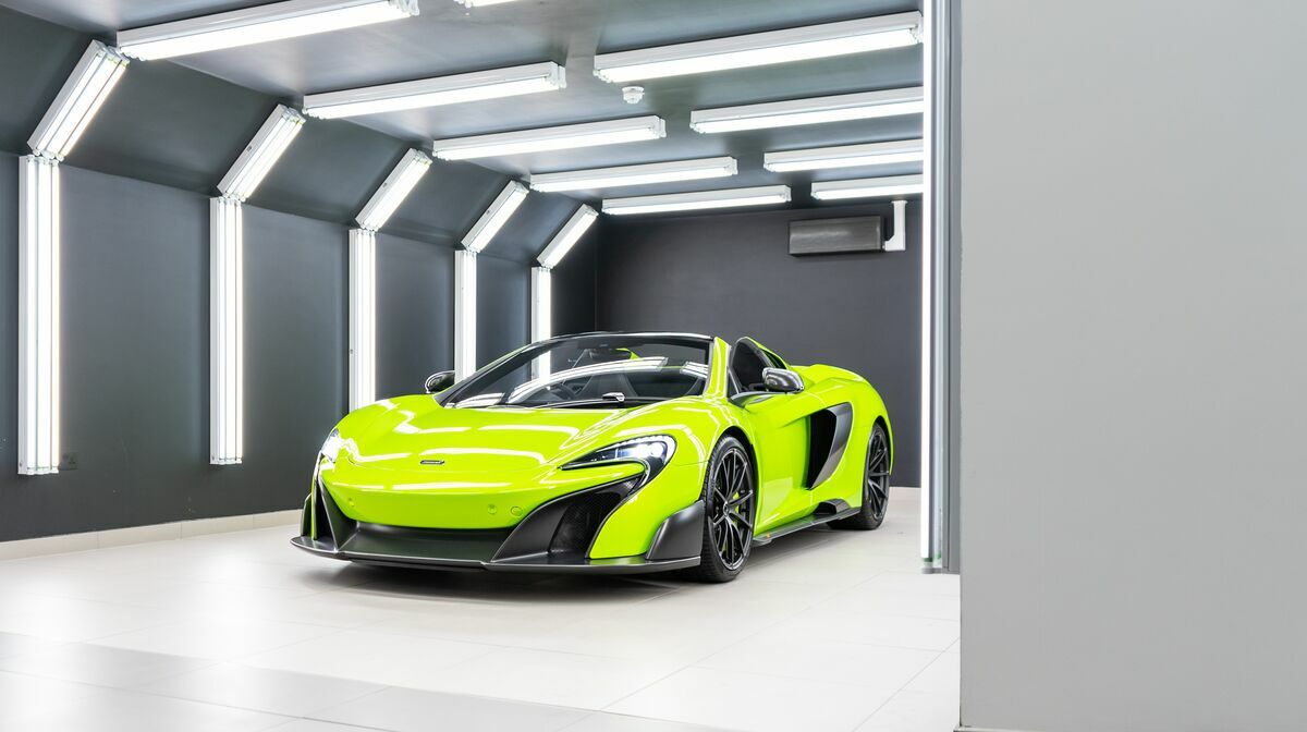 675LT Spider Napier Green