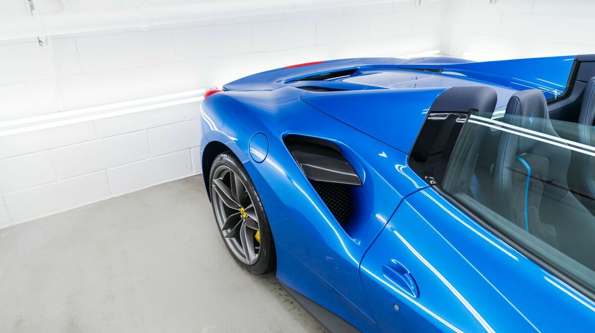 488 Spider Blu Corsa