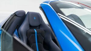 488 Spider Blu Corsa