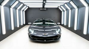 Aventador SVJ Roadster Grigio Estoque
