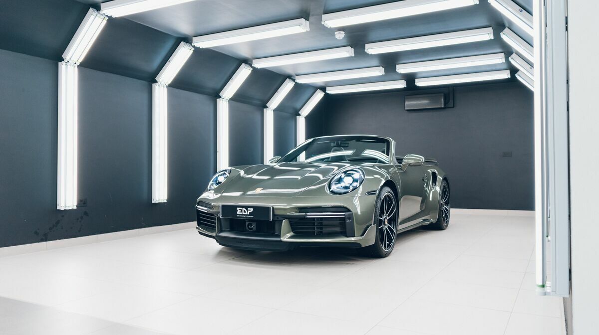 992 Turbo S Cabriolet Aventurine Green