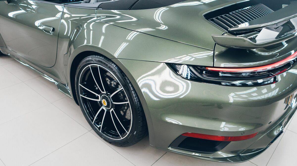 992 Turbo S Cabriolet Aventurine Green
